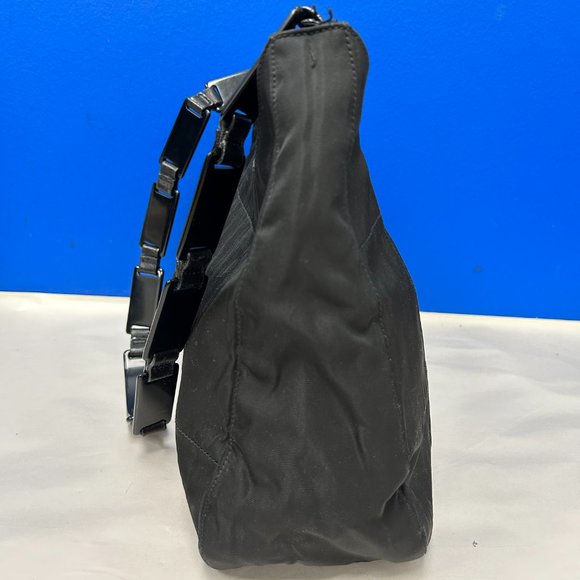 RARE Vintage PRADA Tessuto Hobo Nylon Shoulder Bag - Picture 4 of 7